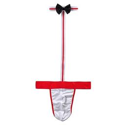 S25-39.1 Men's Mankini Beach Swimwear Suspender Thong Waiter Borat